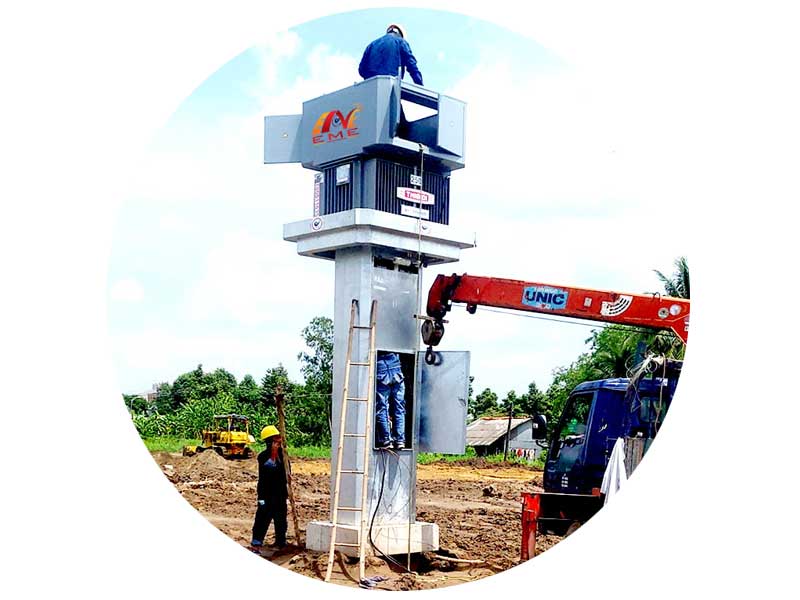 Tủ biến áp 1 cột